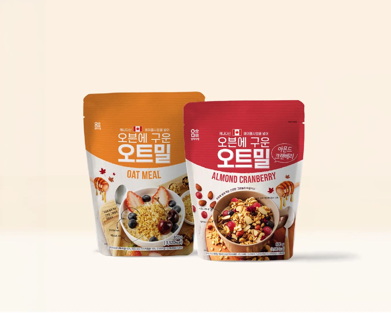 엄마사랑 베이크드 오트밀
